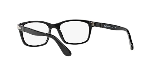 Persol Po3012V Square Prescription Eyewear Frames, Black/Demo Lens, 52 Mm #TOP5