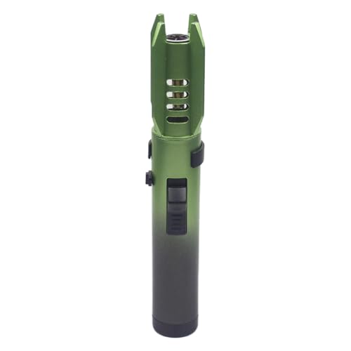 Encendedor tipo soplete ajustable con llama verde