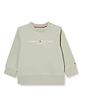 Tommy Hilfiger Unisex Kinder Sweatshirt, Faded Willow, 80