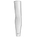 NIKE Unisex's Lightweight Running Sleeve, White/Silver, Large-XLarge