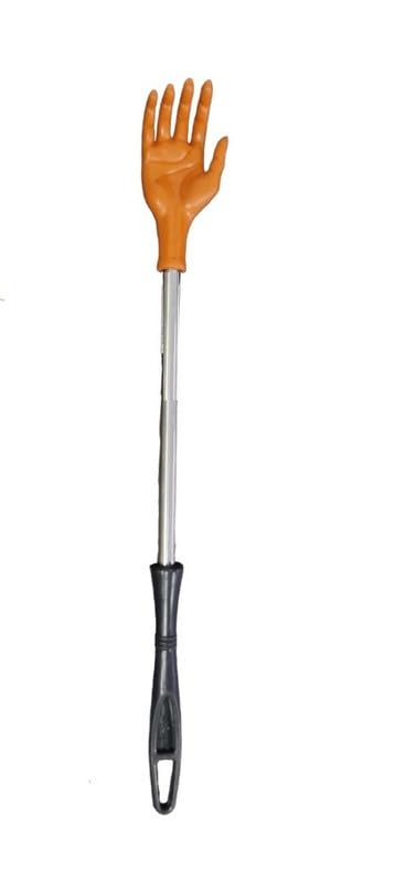 WEOL Relaxation Handcrafted Back Scratcher, 15 Inch Long Massager Tool Stick, Itching Stick, Back Massager And Back Scratcher Khujli Stick Hand Self Massager Steel Itching Stick (Set of 1) (B0D1VCN2MT) Amazon Price History, Amazon Price Tracker