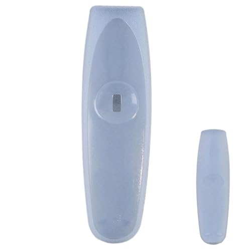 Cubiertas de silicona para mandos a distancia, revestimiento grueso y transparente que absorbe los golpes, protección del mando a distancia | Adecuado para la televisión, el salón, el dormitorio y la
