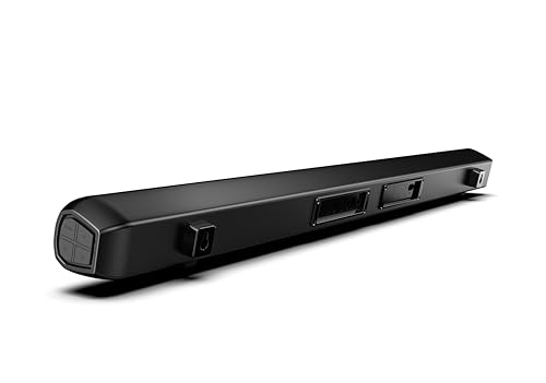 Image of SAL SB10, Soundbar with Wired Subwoofer, 160W Output, 2.1 Channel, Bluetooth v5.0, Supports HDMI ARC, AUX, USB, Optical Input, Digital Amplifier with DSP, LED Display, Remote Control (Black)
