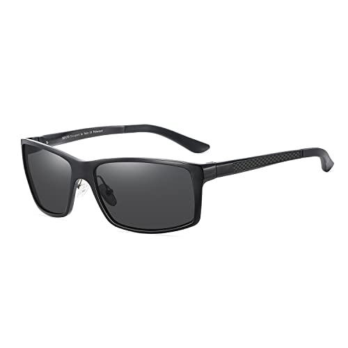 Image of DUCO Sunglasses Men Polarized Sports Sunglasses for Driving Golfing Fishing Shades UV400 Protection 8202