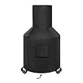 Kovshuiwe Chiminea Cover,Outdoor Patio Chiminea Cover,Chimney Fire Pit Heater Cover,Chiminea Accessories Outdoor Patio Chiminea Covers,Chiminea Cover Outdoor Waterproof,Durable(48X25X13 inch)