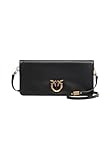 DESIGN ELEGANTE — La borsa a tracolla PINKO Click Soft Horizontal Classic combina lo chic italiano con una modernità versatile, rendendola un accessorio indispensabile per ogni outfit grazie al suo look sofisticato in nero.