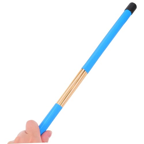 Baquetas de percusión de madera Totority 1 par, profesional, multi-varilla, para jazz y folk, accesorios para práctica miniatura 4