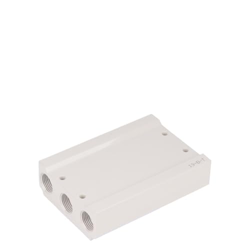 Plaque de base d'électrovanne 3V300 avec embase de distribution haute précision