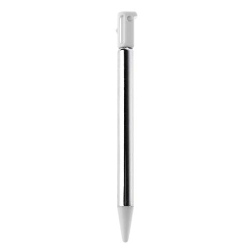 Image of Metal Short Adjustable Styluses Pens for 3DS Extendable Stylus Touch Pen Replacement (Metal White)