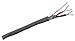 BELDEN 9502 060100 CABLE, SHLD MULTIPR, 2PR, 24AWG, 100FT, 300V, CHR
