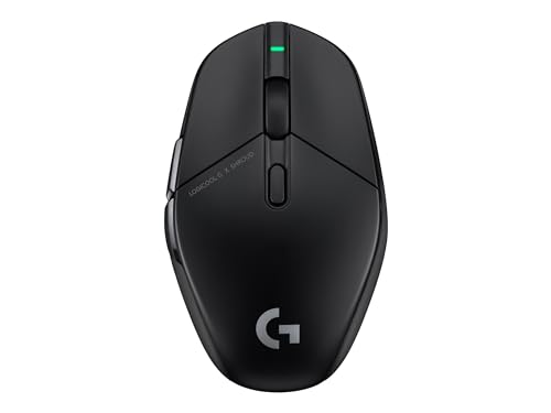 303 Shroud Edition - Mouse da gioco wireless, Tecnologia wireless LIGHTSPEED, Sensore HERO 25K, 25600 DPI, 75 grammi, 5 pulsanti, PC, Nero - Mouse gaming - Immagine 7