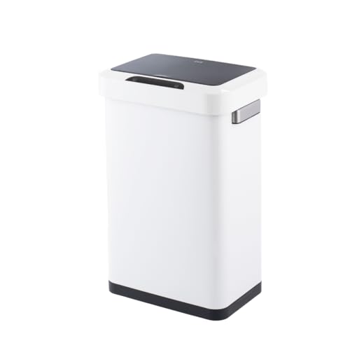 新品未使用　EKO ゴミ箱 自動開閉 ホライゾンセンサービン ホワイト 45L 21SU4nb5HDL.jpg