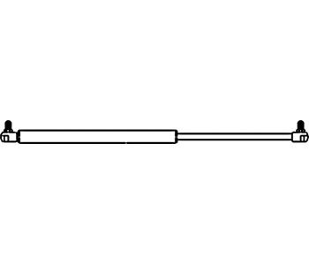 Fiat Gas Strut Rear Window Part No: A-9933355