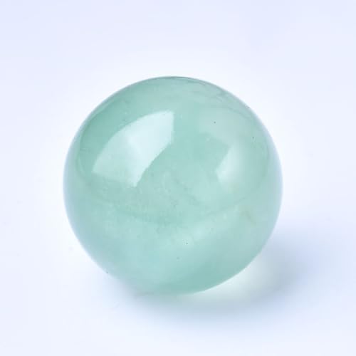 Green Fluorite Crystal Sphere | Polished Colorful Fluorite Gemstone Ball | Fengshui Home Office Decor| Photography Prop,40~50mm