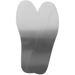 Zapatos Anticlavos RUNROTOO 1 Par Plantillas Anticlavos y Antipinchazos De Acero Inoxidable. Plantillas De Zapatos Plantillas De Acero Inoxidable Mujer Plantilla De Acero Inoxidable Unisexo Perder Patines