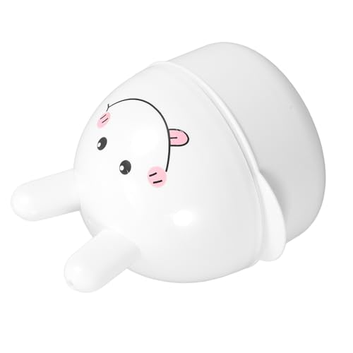 Unomor Microwavable Egg Cooker Cartoon Rabbit Design Cavity Steam Egg Poacher Innovative Lid Microwave Safe for Boiling Steaming Eggs present for Kitchen Lovers