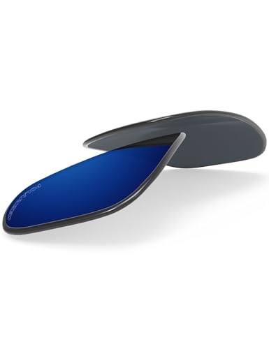 Image of BLAZERBUCK Anti-salt Polarized Replacement Lenses for Oakley Fives Squared(4+1) OO9238 Sunglasses - Midnight Blue