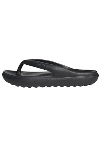 adidas Unisex-Adult Adilette Lumia Flip Flop Black/Black/Black 6