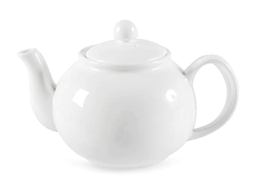 Théière en porcelaine blanche 1,10 l - 7742