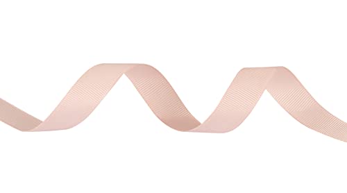 Fondersy 16mmX 91M Solid Grosgrain Ribbon for Gift Wrapping Hair Bows, Parties, Wedding Decoration, Crafts Sewing(Vanilla) - Image 3
