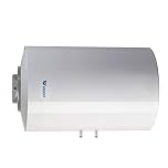 Regent - Termo Eléctrico 100L, Calentador de Agua Eléctrico 100 Litros Horizontal Seguro y Duradero con Luz Piloto 91.8x45x48 cm - Calentadores para Instalación en España - Eficiencia C Rango (A+/F)