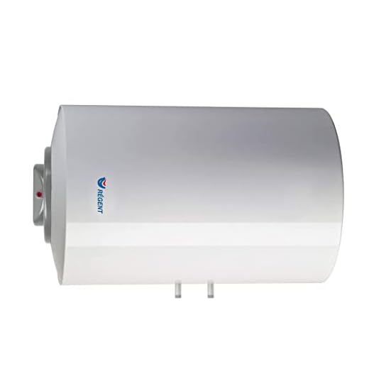 Regent - Termo Eléctrico 100L, Calentador de Agua Eléctrico 100 Litros Horizontal Seguro y Duradero con Luz Piloto 91.8x45x48 cm - Calentadores para Instalación en España - Eficiencia C Rango (A+/F)