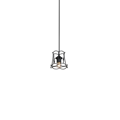 Lampada a sospensione retrò nera 50 cm - Granny Frame | Leroy Merlin