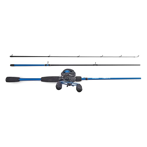 Canne casting Shakespeare Agility Baitcast Combo moulinet profil bas pour pêcheur de sandre - 2