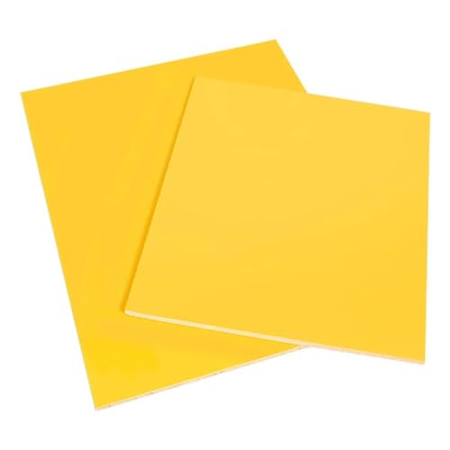 バッテリーパック用エポキシ樹脂絶縁シート、厚さ3240 0.5mm-4mmの薄いグラスファイバー高温耐性ボード(100x100x2mm(5pcs))