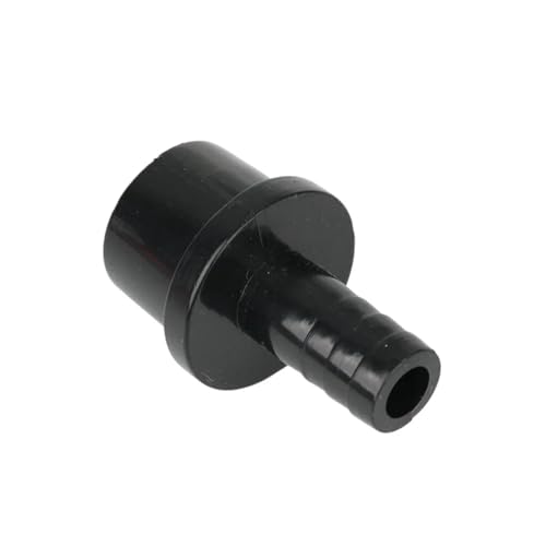 Conector de manguera de PVC negro 32mm a accesorios de tubería con púas 20mm 5