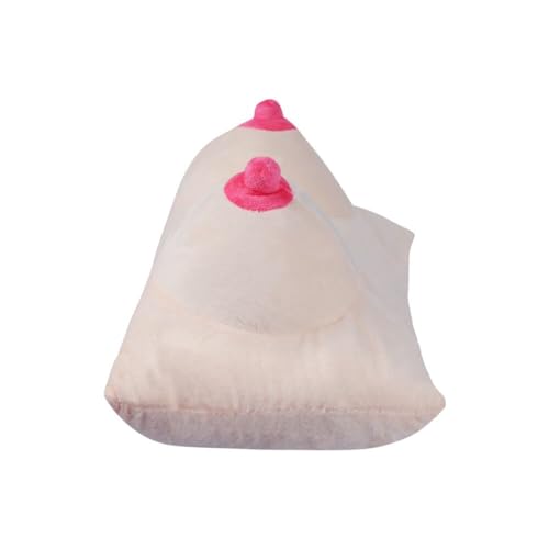 Xgopts Boobs Breasts Pillow Cushion Creative 3D Feminist Boobs Pillow Soft Memory Foam Sleep Pillow Funny Chest Shaped Pillow Ergonomic Breast Cushion thumb #4