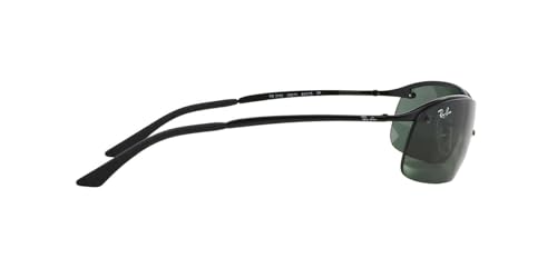 Ray-Ban Men's Top Bar Sunglasses, Black (006/71 Matte Black), One Size UK