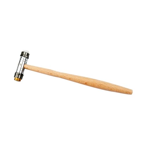 ULDIGI Wood Handle Hammer Small Round Double-head Replaceable Hammer Head Diy Tool Accessory