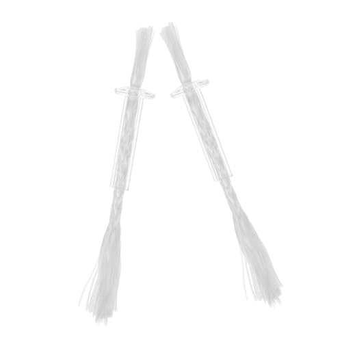 OSOLADY 2pcs Cotton Wicks Oil Lamps Replacement Wicks for Lanterns Oil Lamp Parts Cotton Thread