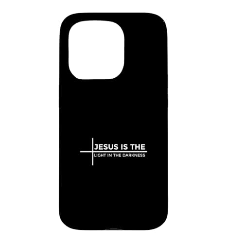 Jesus Is The Light In The Darkness �X�}�z�P�[�X iPhone 15 Pro �p