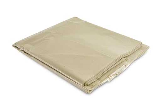 SemyTop LDPE-Regenerat Styroporsäcke, transparent, Typ 80, circa 1000 l, 1er Pack (1 x 50 Stück)