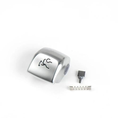 Image of Car Rear Trunk Switch Control Button Tailgate Trunk Repair Button Cover Compatible with E C GLC S Class W213 W205 W253 W222(Blue)