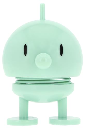 Hoptimist Bumble, Figurine à secouer, décoration scandinave pour Le Salon, Le Bureau, l'entrée, la Salle de Bain, Super Cadeau, 4,5 x 5,8 x 7,6 cm, Petit, Mint