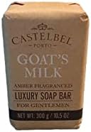 Castelbel Porto Goat's Milk Amber Fragranced For Gentlemen Luxury Soap Bar - 10.5oz