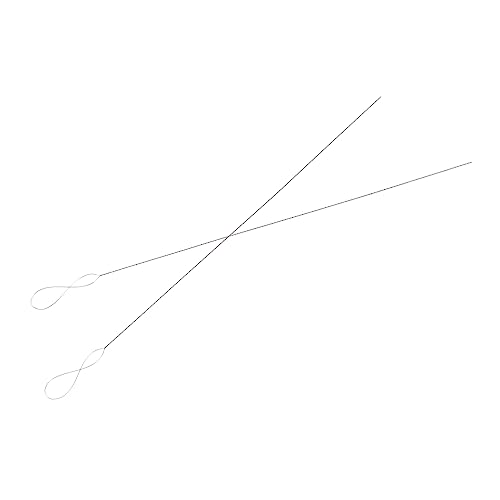 KONTONTY Ultra-Thin Bead Threading Needle Beaded Needle for Jewelry Making Long Easy to Use