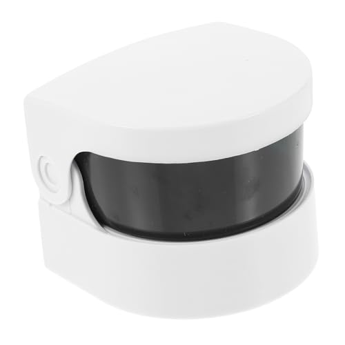 POPETPOP Máquina Limpiadora de Diamantes Portátil Blanca y Herramienta Práctica para Limpiar Anillos y Pulseras Diseño Moderno Compacto para Uso Doméstico