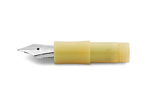 Plume B Kaweco pour écriture fluide et large sur Sport Frosted Banana