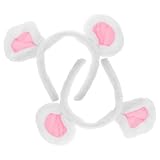 Facile à porter : le serre-tête est facile à mettre et à enlever, ce qui en fait un accessoire pratique pour les enfants et les adultes. oreilles d'halloween, serre-tête oreilles de souris duveteuses