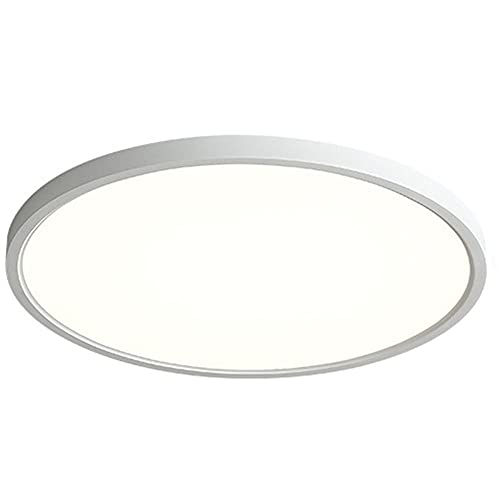 Lampe de plafond moderne LED 12W ronde et extra-plate 12 pouces tricolore