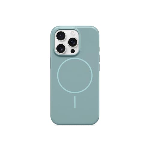 Beats Coque pour iPhone 16 Pro â Compatible MagSafe, RevĂȘtement Protecteur Anti-Rayures, Design Fin, revĂȘtement intĂ©rieur en Microfibre â Bleu tempĂȘte
