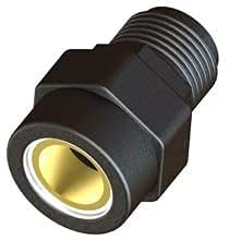 Novus Multilayer Composite Pipe (MTC/MTA) Male Thread Connector, Pipe Fittings, heavy duty, Ideal for hot Water Application with Life time Guarantee, (2, 1/2 x 1/2 inch)