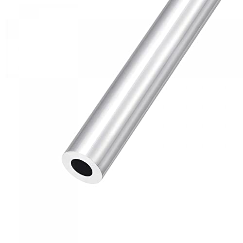 sourcing map 6063 Aluminum Tube (19mm OD x 10mm ID x 300mm L), Aluminum Round Tubing - for Home Furnishing, Machinery, DIY Handicraft