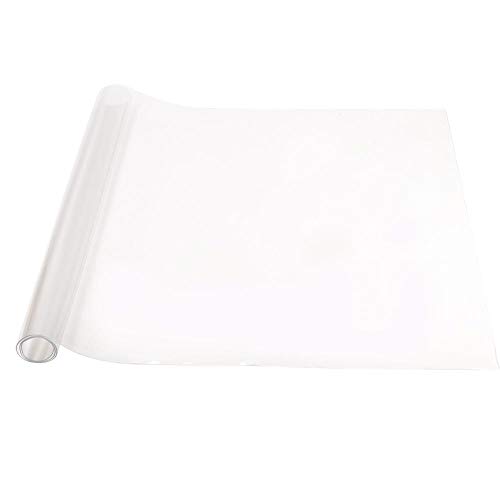 Nappe de table transparente PVC imperméable pour bureau cuisine et table à thé - 2