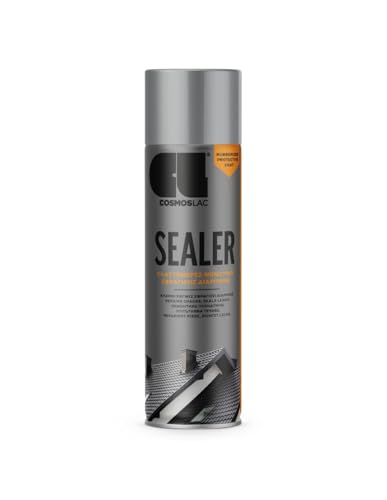 COSMOS LAC Spray Pintura Antigoteras Sealer N261 Gris 500 Ml