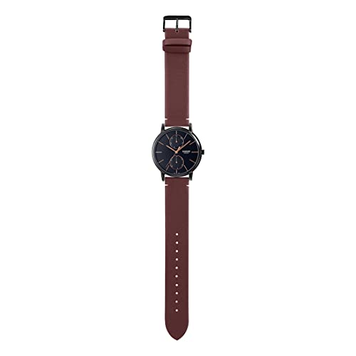 Casio Men Leather Analog Black Dial Watch-Mtp-B310Bl-5Avdf, Band Color-Brown - Image 5